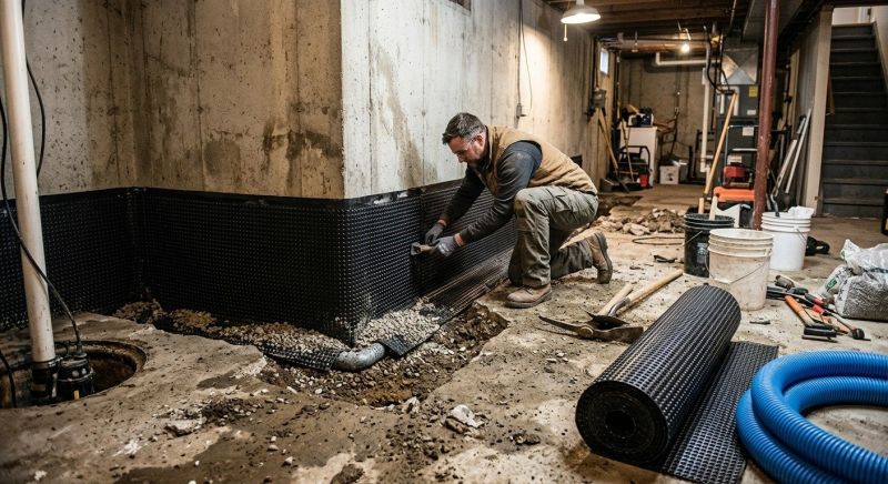 Basement Seepage Repair in Fort Wayne, IN