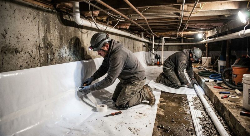 Basement Water Prevention in Tuscaloosa, AL