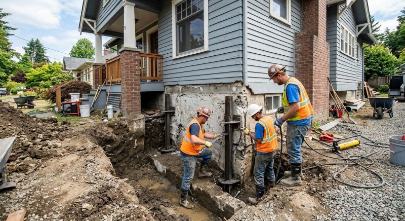 Sinking Foundation Repair in Fort Collins, CO