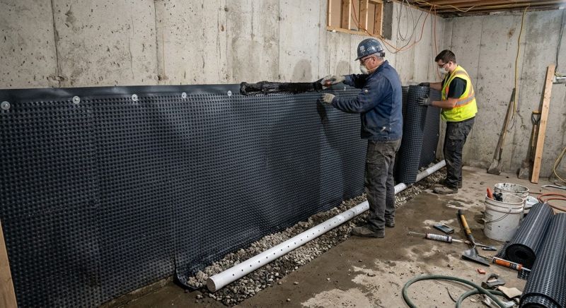 Wet Basement Repair in Fredericksburg, VA