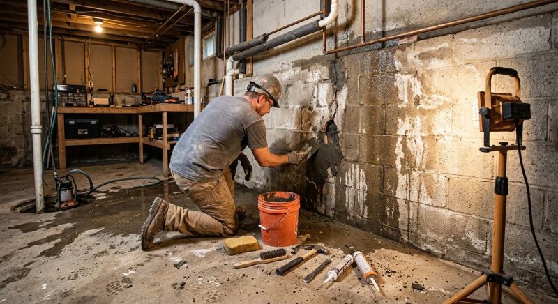 Basement Seepage Repair in Fort Wayne, IN